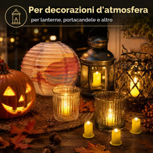 Carica l'immagine nel visualizzatore di Gallery, COM-FOUR® 2X Luce Decorativa a LED per Lanterne di Carta, Sostituzione