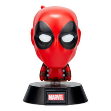Carica l'immagine nel visualizzatore di Gallery, Luce Icona 3D Deadpool Merchandise Ufficiale Disney Marvel, Luce Notturna per Ufficio, Stanza di Gioco, Camera da Letto 