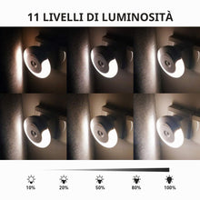 Carica l'immagine nel visualizzatore di Gallery, Luci Notturne per Bambini Telecomando 11 Livelli di Luminosità Dimmerabile con Funzione Memoria Luce notturna a LED per 