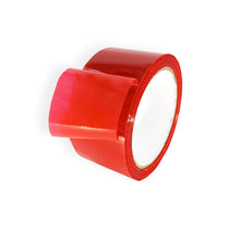 Carica l'immagine nel visualizzatore di Gallery, Nastro Adesivo da Imballaggio in Polipropilene, Rosso, 48 mm x 66 m