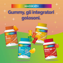 Carica l'immagine nel visualizzatore di Gallery, Massigen - Sonno Gummy, Integratore Alimentare con Melatonina e Estratti Naturali, Due Confezioni 60 Caramelle da 3,3 g, Vitamine Gommose, Gusto Mirtillo, Per Rilassamento e Sonno