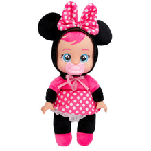 Carica l'immagine nel visualizzatore di Gallery, Cry Babies Tiny Cuddles Disney Minnie, Bambola di Peluche ispirata a Minnie Mouse della Disney, che Piange Lacrime Vere, Giocattolo Regalo per Bambini e Bambine dai 18 Mesi in su