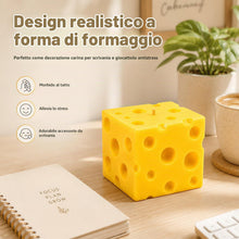 Carica l'immagine nel visualizzatore di Gallery, Big Cheese Squishy Square,XXL anti-stress Squeeze Super Cheeses