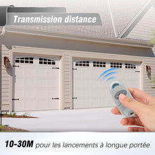 Carica l'immagine nel visualizzatore di Gallery, 3 Pezzi Telecomando Cancello, 433,92 MHz Telecomando Porta del Garage,Telecomando Compatibile con 433MHz Telecommande C@