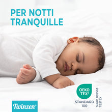 Carica l'immagine nel visualizzatore di Gallery, Twinzen - Coprimaterasso Impermeabile 60x120 cm - Protezione Impermeabile e Traspirante - Coprimaterasso Lettino 60x120