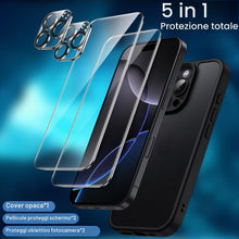Carica l'immagine nel visualizzatore di Gallery, JETech Cover Opaca 5 in 1 per iPhone 16 Pro, Nero