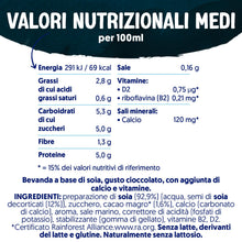 Carica l'immagine nel visualizzatore di Gallery, ALPRO PROTEIN 50g, Bevanda alla SOIA al gusto CIOCCOLATO, 100% vegetale con vitamine B2, B12 e D (8 confezioni x 1 Litro)