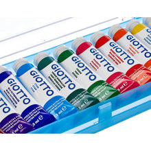 Carica l'immagine nel visualizzatore di Gallery, Giotto Tempera Extra Fine, Astuccio Da 12 Tempere In Tubetto, Multicolore, 7.5 Ml (Confezione Da 12)