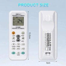 Carica l'immagine nel visualizzatore di Gallery, Telecomando Universale per Climatizzatori, 1000 in 1 Telecomando Digitale LCD, K-1028e Compatibile