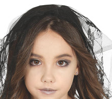 Carica l'immagine nel visualizzatore di Gallery, FIESTAS GUIRCA | Costume Ghost Girl (10-12 anni) - Vestito e Velo - Costume da Fantasma per Halloween, Carnevale e Feste