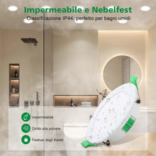 Carica l'immagine nel visualizzatore di Gallery, Faretti LED da Incasso per Cartongesso Dimmerabile 230 V 7 W 68 mm - 78 mm