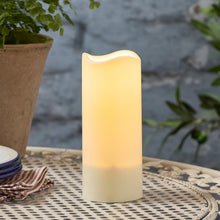 Carica l'immagine nel visualizzatore di Gallery, Lights4fun Candela Solare a LED Senza Fiamma di 18 cm Impermeabile Decorazione per Esterni