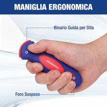 Carica l'immagine nel visualizzatore di Gallery, WORKPRO Set di Spatole Professionali in Acciaio Inox, 4 Pezzi