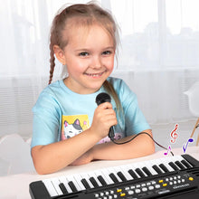 Carica l'immagine nel visualizzatore di Gallery, Pianola Tastiera 37 Tasti Scuola Media Bambini con Microfono, Shayson Elettronica Musicale Tastiera Strumento Multifunzione, Portatile, Educativo, Regalo per Ragazzi Ragazze 3+ Anni