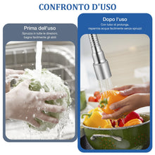 Carica l'immagine nel visualizzatore di Gallery, 2 Pezzi Rubinetto Da Cucina Con Aeratore,2 Modalità, Accessori per Rubinetti, Accessorio per Rubinetto Rotante a 360 Gra