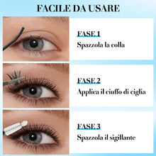 Carica l'immagine nel visualizzatore di Gallery, VEGCOO 560 Pezzi Ciglia Finte Extension Ciglia, 60-100-120-150D Curl Ciglia Finte Ciuffetti, 10-16mm Kit Eyelash Extensi