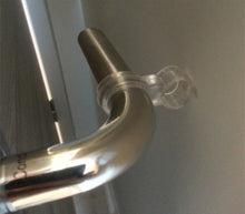 Carica l'immagine nel visualizzatore di Gallery, ANELLO SALVAMANIGLIA 4pz fermaporta SALVA MANIGLIA PORTA PARACOLPI FERR 108430
