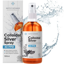 Carica l'immagine nel visualizzatore di Gallery, Argento colloidale premium 40 ppm 100 ml | Formula a concentrazione ottimale, particelle più piccole, risultati migliori