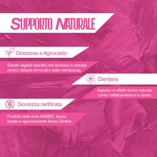 Carica l'immagine nel visualizzatore di Gallery, NAMED Progepril Integratore Alimentare Naturale per Benessere Femminile | Supporto per Ciclo Mestruale e Menopausa | Integratori Stanchezza e Vitalità | 2 Confezioni da 28 Compresse