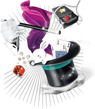 Carica l'immagine nel visualizzatore di Gallery, Clementoni - Il Cappello Magico, 40 Trucchi per Piccoli Maghi, Giochi di Magia per Bambini +7 Anni, Include Bacchetta, C