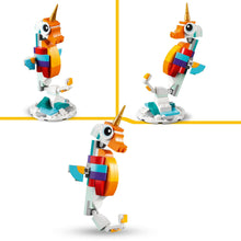 Carica l'immagine nel visualizzatore di Gallery, LEGO Creator 3 in 1 Unicorno magico 31140