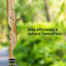 Carica l'immagine nel visualizzatore di Gallery, Rotolini Acchiappamosche ✯Made in UE✯, Carta moschicida Adesiva, Trappola per interno, Fly catcher Ecologico e non tossi