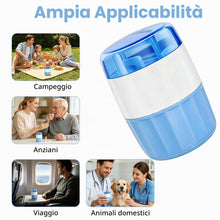Carica l'immagine nel visualizzatore di Gallery, Trita Pastiglie 3 in 1, Taglia Pastiglie in Acciaio Inossidabile, Frantuma e Conserva Pillole con Contenitore Integrato,