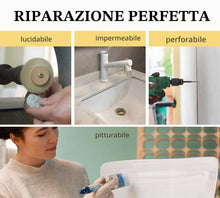 Carica l'immagine nel visualizzatore di Gallery, Stucco Epossidico Bicomponente, 280g Stucco per Plastica, Pasta Modellabile per Ripara Plastica, Legno, Piastrelle, Cera