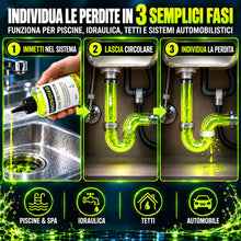 Carica l'immagine nel visualizzatore di Gallery, Rilevatore di perdite DOSIDIAG | rilevamento delle perdite universale: Piscina, SPA, Idraulico, Tetto, Auto | Fluorescei