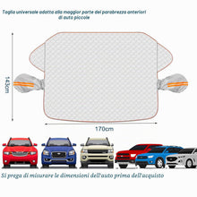Carica l'immagine nel visualizzatore di Gallery, Copertura Parabrezza Invernale, Copertura Parabrezza - SUV | Protezione dal Gelo | 9 Fissaggi Magnetici | Copertura Auto