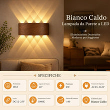 Carica l'immagine nel visualizzatore di Gallery, 2 Pezzi Applique da Parete LED per Interni, 8W Up Down Lampada da Parete