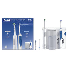 Carica l'immagine nel visualizzatore di Gallery, Oral-B Idropulsore con Spazzolino Elettrico Ricaricabile Pro Series 1, 1 Beccuccio Oxyjet, 1 Beccuccio Waterjet, 2 Testine Di Ricambio. 1 Idropulsore + 1 Spazzolino