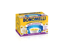 Carica l'immagine nel visualizzatore di Gallery, Bonomelli Camomilla Setacciata con Melatonina e Magnesio 14 Bustine, Contro Stanchezza e Affaticamento, Infuso Rilassant