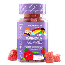 Carica l'immagine nel visualizzatore di Gallery, Magnesio Bambini Gommose | 546 mg Magnesio Citrato | 30 Gommose | Novomins