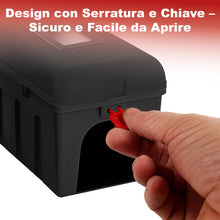 Carica l'immagine nel visualizzatore di Gallery, Roshield Trappola per Topi con Finestra di Ispezione - Contenitore Sicuro Facile da Posizionare in Casa, Capannone o Gar