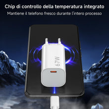 Carica l'immagine nel visualizzatore di Gallery, 67W Caricatore Rapido USB C per Redmi Note 15 14 13 12 11 Pro, GaN Tech Caricatore Turbo Applicare Xiaomi 15T 14T 13, 12
