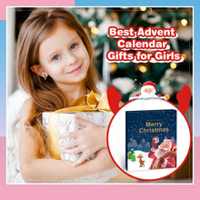 Carica l'immagine nel visualizzatore di Gallery, WEVOL Calendario Avvento 2024 Bambina Natale Ragazze Calendario dell Avvento Kinder Fai da Te Gioielli Artigianato Regali Braccialetti con Ciondoli Regalo di Natale Ragazze 5 6 7 8 9 10 11 12 13 Anni