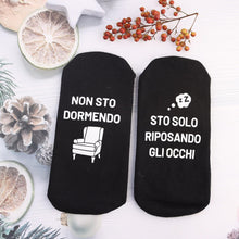 Carica l'immagine nel visualizzatore di Gallery, AONVEKI Calzini Uomo Divertenti 43-46, Regalo Natale e Compleanno per Papà, Nonno, Lui, Fidanzato