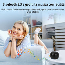 Carica l'immagine nel visualizzatore di Gallery, mumisuto Altoparlante Bluetooth Super Piccolo con Suono Surround 9D, 3W Cassa Bluetooth con Bassi Potenti per iPhone, An