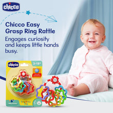 Carica l'immagine nel visualizzatore di Gallery, Chicco - Trillino Anelli Afferrafacile, Anelli Colorati e Facili da Afferrare, Morbidi per la Dentizione, 3-18 Mesi