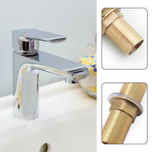 Carica l'immagine nel visualizzatore di Gallery, 150 × 31.5 mm Tubo Filettato Rubinetto, Acciaio Inox Prolunga per Tubo Filettato, Raccordi per Rubinetteria, Riparazione