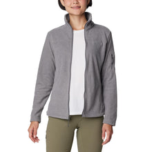 Carica l'immagine nel visualizzatore di Gallery, Columbia Fast Trek 2 Jacket, Giacca In Pile Con Cerniera Intera Donna, City Grey Heather/City Grey, M