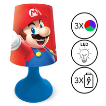 Carica l'immagine nel visualizzatore di Gallery, Lexibook, Super Mario, Mini lampada da comodino senza fili e luce notturna, rossa, MLT10NI