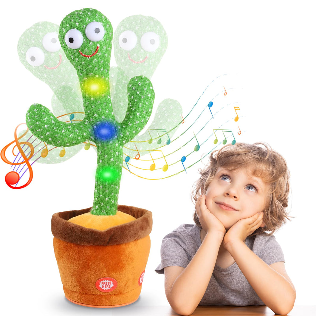 Giocattoli Bambino Cactus Ballerino Ripete Balla Parlante Danzante Funny Talking Che Ripete Quello Che Dici Peluche Cactus Parlante Interattivo Bambina Ragazzo Natalizi Per Bambini Con 120 Canzoni