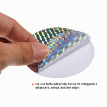 Carica l'immagine nel visualizzatore di Gallery, PATIKIL Uccello Spavento Riflettente Dispositivi, 20pz Autoadesivo Keep Uccello Away Guida Riflettore per Balcone Finest
