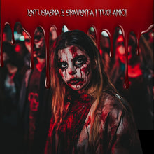 Carica l'immagine nel visualizzatore di Gallery, Festicy Set Sangue Finto Halloween 2024 I 3 Tipi di Sangue Finto Lavabile (Spray, Gel, Liquido) + Spugna e Pennello I Make Up , Costumi, Effetti Spaventosi I Trucchi Halloween Bambini e Adulti