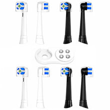 Carica l'immagine nel visualizzatore di Gallery, 8 Testine di Ricambio Compatibili con Oral-B iO Serie 2 3 4 5 6 7 8 9 10 + 8 Cappucci + Porta Testine con vano Spazzolin