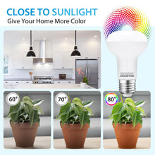 Carica l'immagine nel visualizzatore di Gallery, Aigostar Pacco da 5 Lampadina LED E27 12W, R80 Lampadine Luce Bianca Fredda 6500K 1170Lumen, Angolo a Fascio 170°, Non D