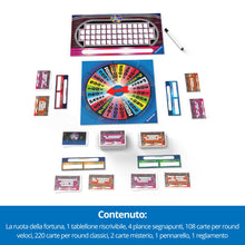 Carica l'immagine nel visualizzatore di Gallery, Ravensburger - La Ruota della Fortuna, Gioco da Tavolo per Tutta la Famiglia, 3+ Giocatori, Idea Regalo per Adulti e Ragazzi 14+ Anni, Edizione in Italiano