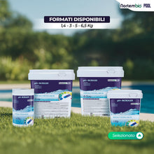 Carica l'immagine nel visualizzatore di Gallery, NORTEMBIO POOL Aumentatore di pH Plus 3 kg – Correttore Naturale del pH per Piscine e Spa – Migliora la Qualità dell’Acq